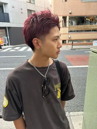 カラー メンズ ᗰIᖇᗩ☼ 𐦍 ☼ ᑎᗩIᒪのネイルデザイン