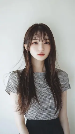 カラー 束感まつぱ🥑🤍 NATUKI🤍のマツエク・マツパデザイン