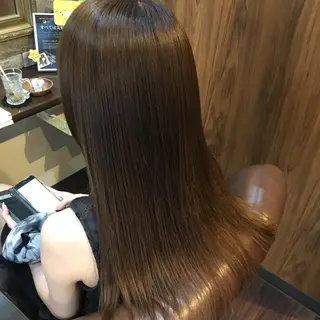 ロング カラー HairDesign Azurのヘアスタイル