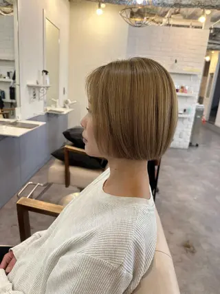 ショート 🩵透明感/高発色 /難波/北原佑記🌸のヘアスタイル