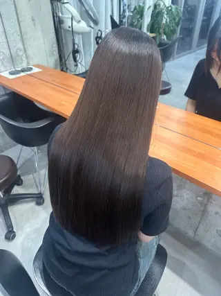 ロング 髪質改善／縮毛矯正 関根青葉のヘアスタイル