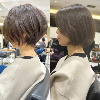 ショート ✨大人ショート専門 /カットモデル/銀座のヘアスタイル
