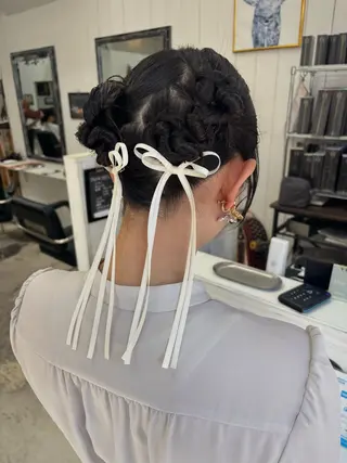 ヘアアレンジ Ann./艶髪 /レイヤーカットのヘアスタイル