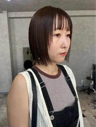 ショート カラー 飯田 晟恭のヘアスタイル