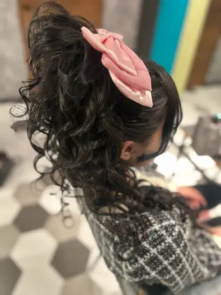 ロング 永澤 一輝のヘアスタイル