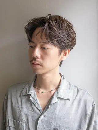 ショート パーマ メンズ 三鷹/メンズヘア/ メンズパーマ/トナミのヘアスタイル