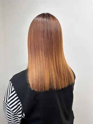 ミディアム 伶風/ボブ/ ヘーゼルベージュのヘアスタイル