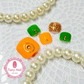 ネイル 💗🪽Tiary Nail🪽💗のネイルデザイン