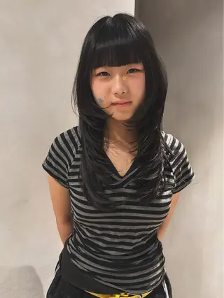 ロング Juna✂️ レイヤー / ボブのヘアスタイル