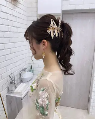 ロング 🩰六本木 ヘアセット🌙あやののヘアスタイル