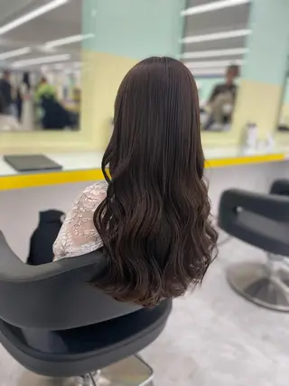 セミロング カラー ヘアアレンジ 【透明感×レイヤー】 🍃RIKU🍃のヘアスタイル