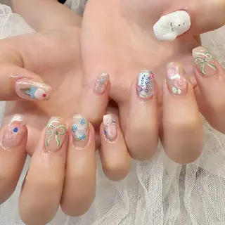 ネイル 新井 ひなののネイルデザイン