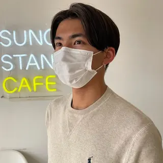 ショート メンズ SUNC🍀大熊 花奈絵🍀のヘアスタイル