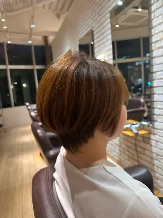 ショート Ley所属・松浦 麻衣のヘアスタイル