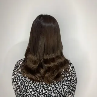 セミロング カラー HARUKA韓国ヘア /Luana梅田のヘアスタイル