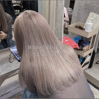 ロング カラー THESALONS所属・🤍ブリーチカラー /寄田龍樹🤍のヘアスタイル