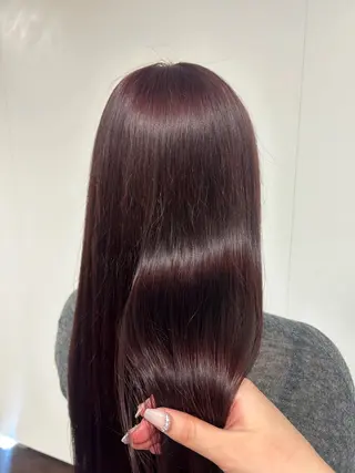 ロング カラー 'AXISガスビル Rinのヘアスタイル