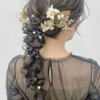 ロング ヘアアレンジ GRANLUSSO 〜グランルッソ駅前店所属・木口 嘉美のヘアスタイル