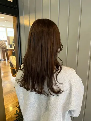 セミロング anon所属・田中 結月のヘアスタイル