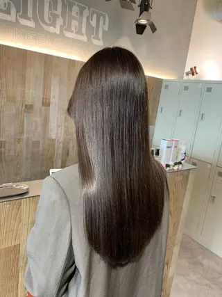 ロング カラー 🥀韓国ヘア🥀 宮津真菜のヘアスタイル