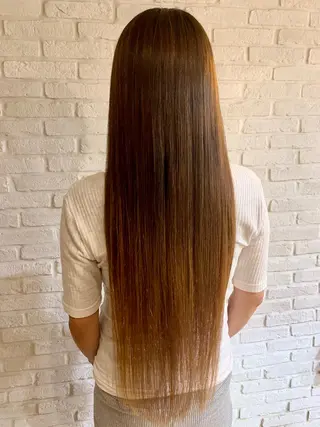 ロング コテ巻きパーマ/韓国 パーマ/佐野のヘアスタイル