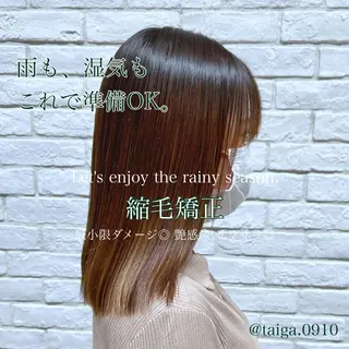 ミディアム パーマ レディースヘア💫 加藤たいが🐯のヘアスタイル