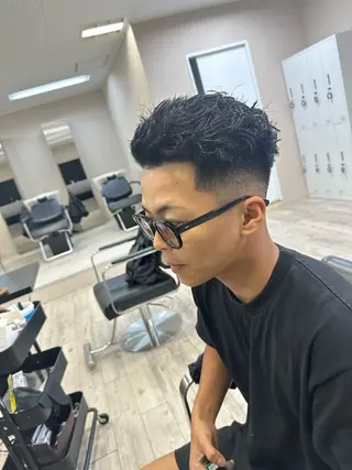 パーマ 松本龍星 TIDE HAIRのヘアスタイル