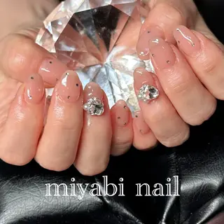 ネイル miyabi nail 桂川駅近くのネイルデザイン
