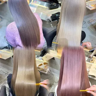 ロング カラー 髪質改善/ボブ/ ハイトーン❣️yuiのヘアスタイル