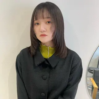 ミディアム AI TOKYO　S所属・mizuki 【韓国レイヤー】のヘアスタイル