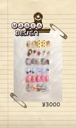 ネイル ニコネイル 中野店所属・ニコネイル MAAYAのネイルデザイン