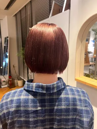 ショート カラー 南部 綾音のヘアスタイル