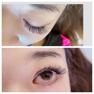 カラー パーマ ヘアアレンジ キッズ ネイル マツエク・マツパ 神山 ビューティー・アイのマツエク・マツパデザイン