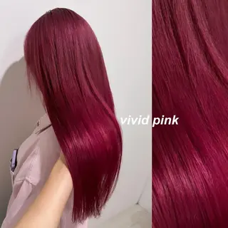 カラー なつき/派手髪カラー /艶髪カラーのヘアスタイル