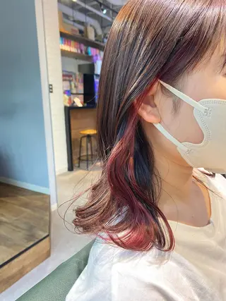 ミディアム GO TODAY SHAiRE SALON 原宿Stella店所属・𓍯柔らかhair 𓍯 yukinoのヘアスタイル