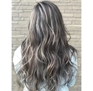 ロング カラー ヘアアレンジ アンドウ ユウ/ レイヤーカット/韓国のヘアスタイル