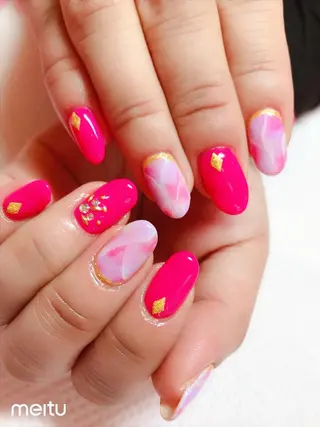ミディアム SINCERELY シンシアリー🌈のネイルデザイン