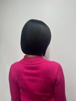 ミディアム カラー ボブ/透明感カラー 🇰🇷Ryotaのヘアスタイル