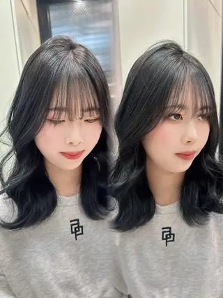 カラー こくぶん ひよりのヘアスタイル