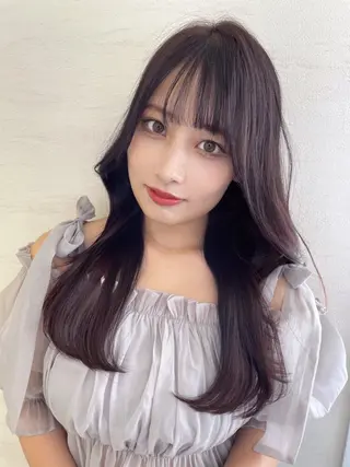 ロング カラー 個室サロンLOUIMADNA栄店所属・髪質改善美容師 個室サロン白金厚哉のヘアスタイル