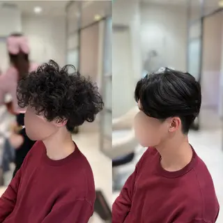 メンズ 🔹メンズ縮毛矯正 川島爽楽🔹のヘアスタイル