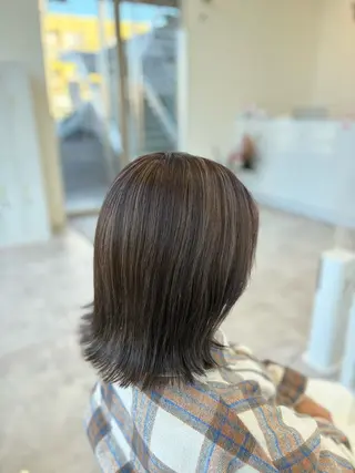 ミディアム TopStyleSHIZUOKA所属・村尾咲季斗 髪質改善/縮毛矯正のヘアスタイル