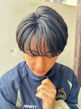 ショート パーマ 【メンズパーマ特化】 美容師/岡田岳斗のヘアスタイル