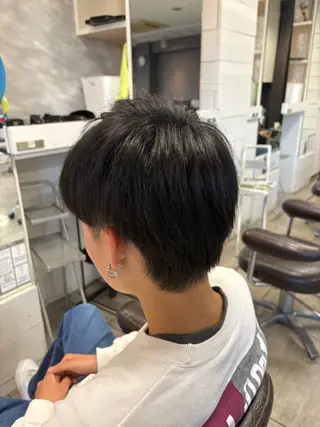 メンズ メンズ特化/透明感 カラー/赤阪 隼🐧のヘアスタイル