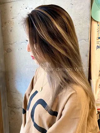 ロング カラー 竹嶌 健吾のヘアスタイル