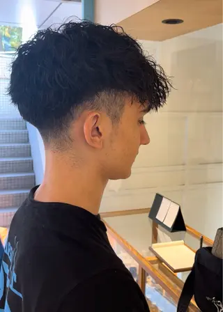 ショート CYAN.所属・山口 陸のヘアスタイル