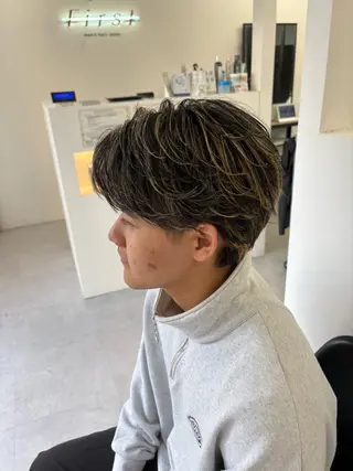 カラー 大森 廉のヘアスタイル