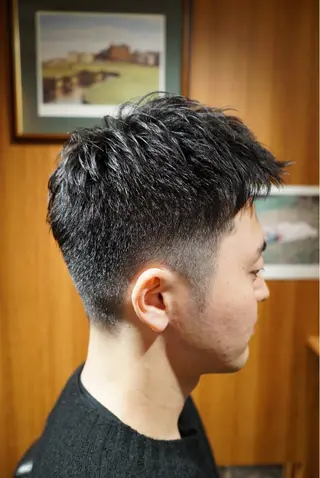 ショート メンズ DAU BARBER SHOP所属・メンズショート/ 木下拓海のヘアスタイル