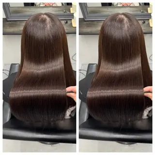 ロング XYZ新宿所属・縮毛矯正/韓国 /店長/KANATOのヘアスタイル