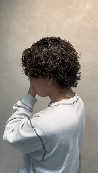 パーマ メンズ 【メンズパーマ職人】 kanata/溝の口のヘアスタイル